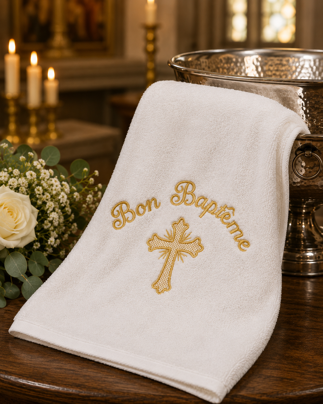 Softex Baptism Terry Towel
