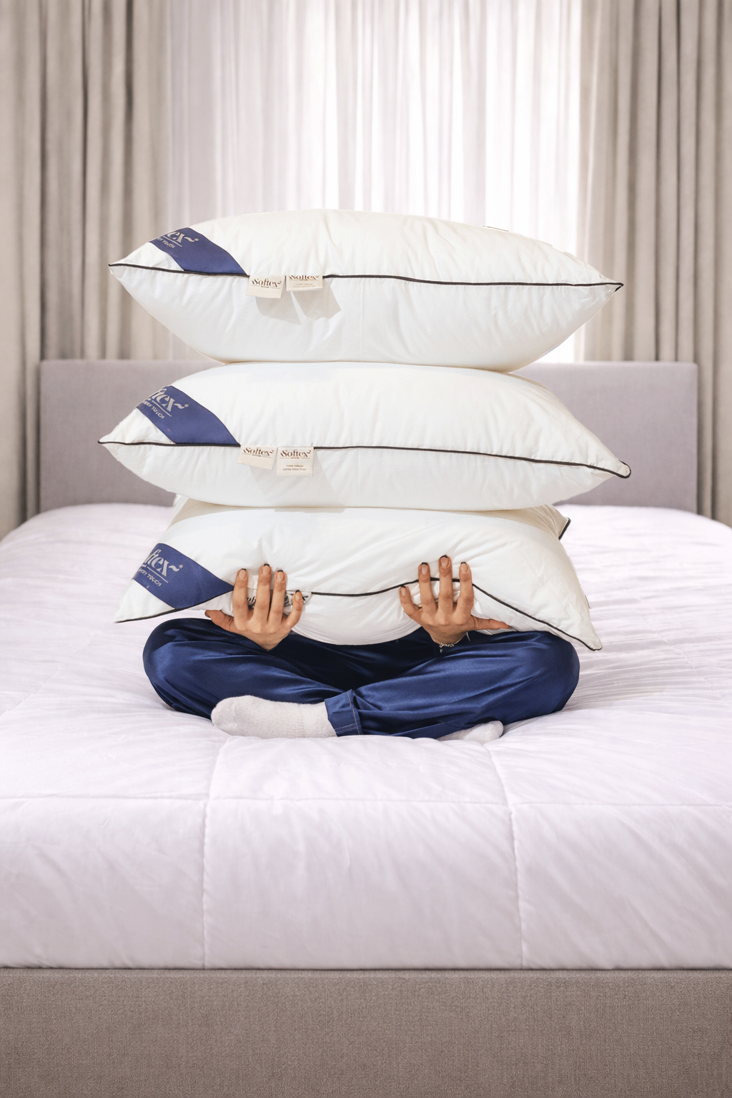 Almohada alternativa de plumas