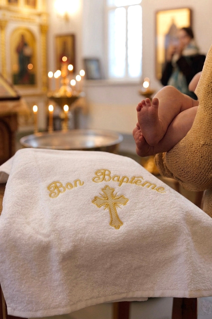 Softex Baptism Terry Towel